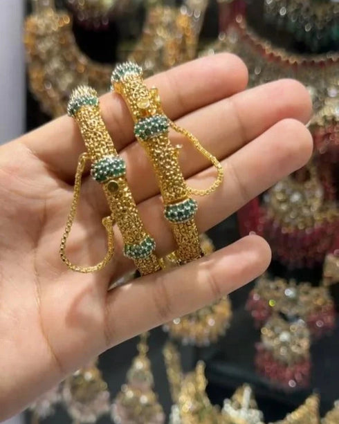 Zarina Openable Gem Bangles